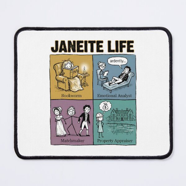 Item preview, Janeite Life Sketch Style Funny Romance Reader Graphic designed and sold by Fenay Designs.