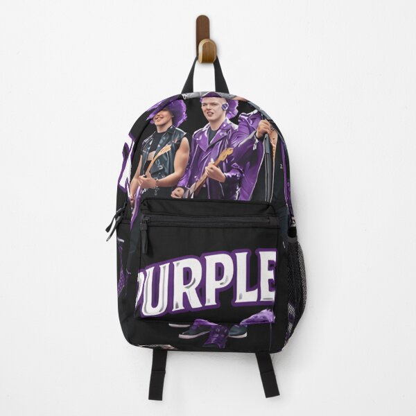 Item preview, Purple Noise Rock Band T-Shirt - Loud Proud Purple Graphic - Retro 80s Style Glam Rock Band with Purple Afros - Vintage Concert Tour Aesthetic Tee designed and sold by ZyxDes.