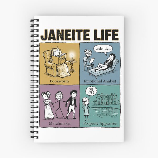 Item preview, Janeite Life Sketch Style Funny Romance Reader Graphic designed and sold by Fenay Designs.