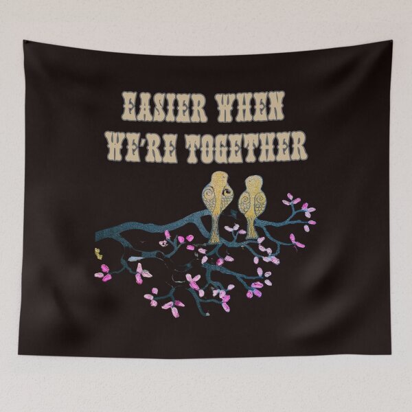 Item preview, Easier When  We’re Together designed and sold by mirciashop.
