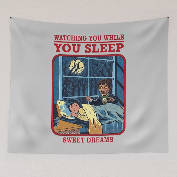 Item preview, Watching You While You Sleep – Vintage Horror Night  designed and sold by SidTastic .