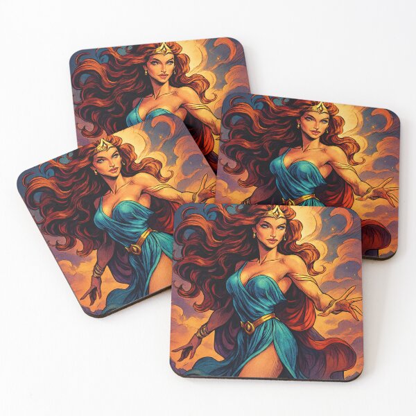 Item preview, Goddess of beauty | Comics stylCartoone -  designed and sold by ComicsFactory.
