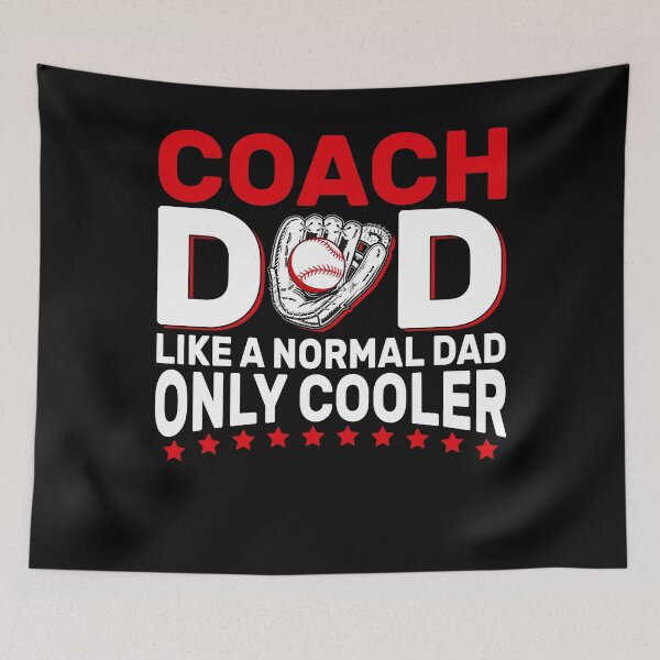 Item preview, Baseball Coach Dad Only Cooler designed and sold by KroghDs.