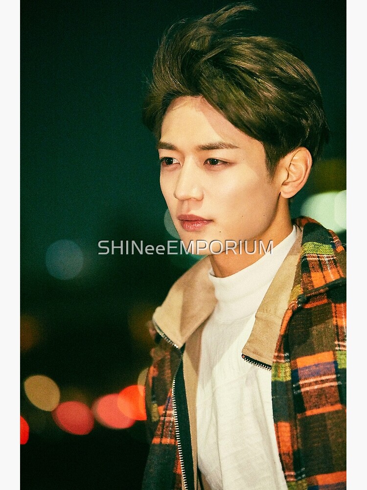 Shinee Tell Me What To Do Minho Greeting Card By Shineeemporium Redbubble