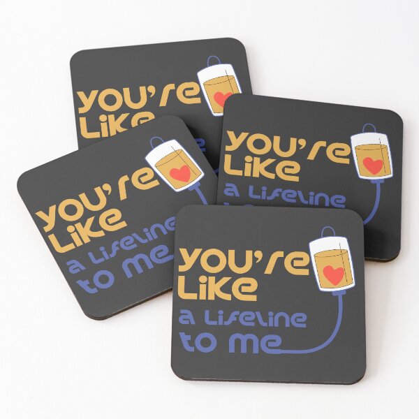 Item preview, You’re Like a Lifeline to Me | Emotional Valentine Edition designed and sold by MeanType.