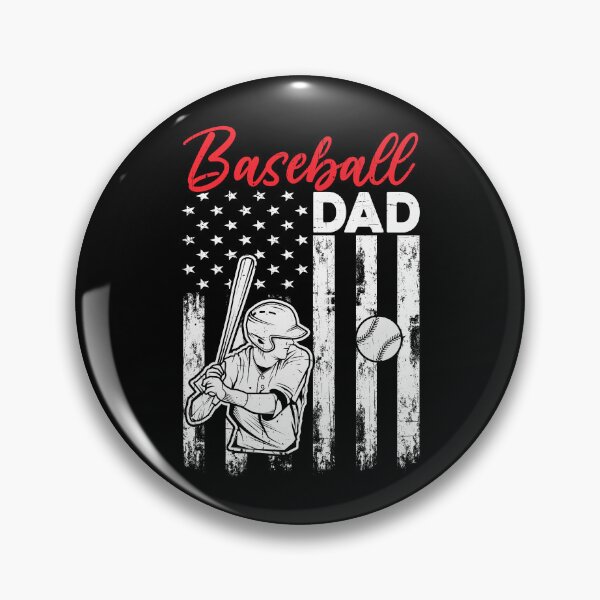 Item preview, Baseball Dad American Flag Batter designed and sold by KroghDs.