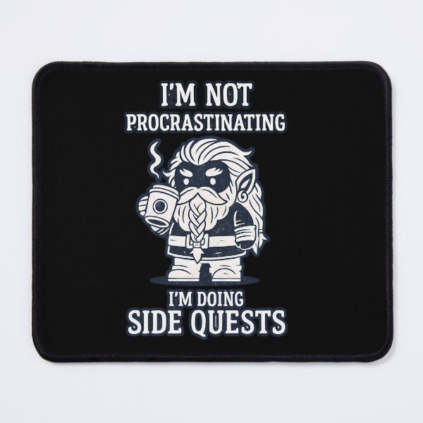 Item preview, Im Not Procrastinating Im Doing Side Quests designed and sold by YesToEducation.