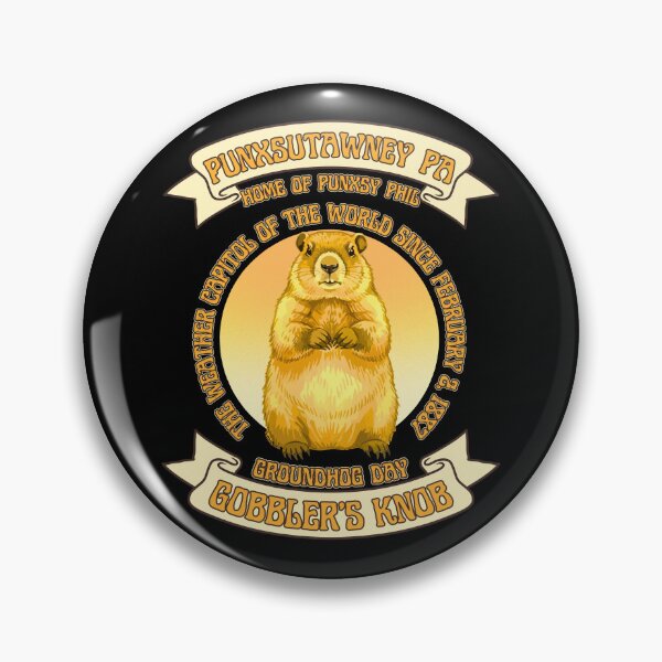 Item preview, Groundhog Day Punxsy Phil Punxsutawney PA Gobbler's Knob Weather Capitol of the World designed and sold by theflandonian.