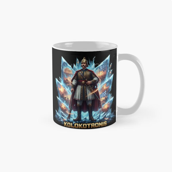Item preview, KOLOKOTRONIS: Cyberpunk Greek Revolution Hero ⚔️ designed and sold by BounoWorld.