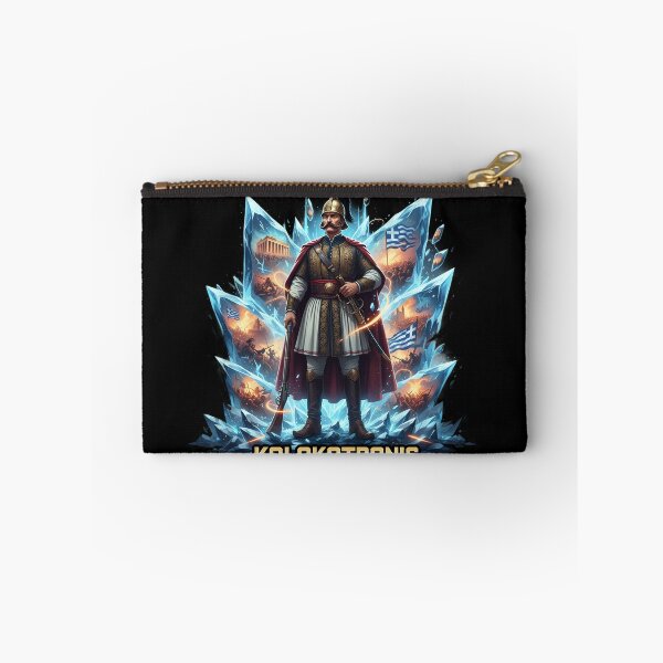 Item preview, KOLOKOTRONIS: Cyberpunk Greek Revolution Hero ⚔️ designed and sold by BounoWorld.