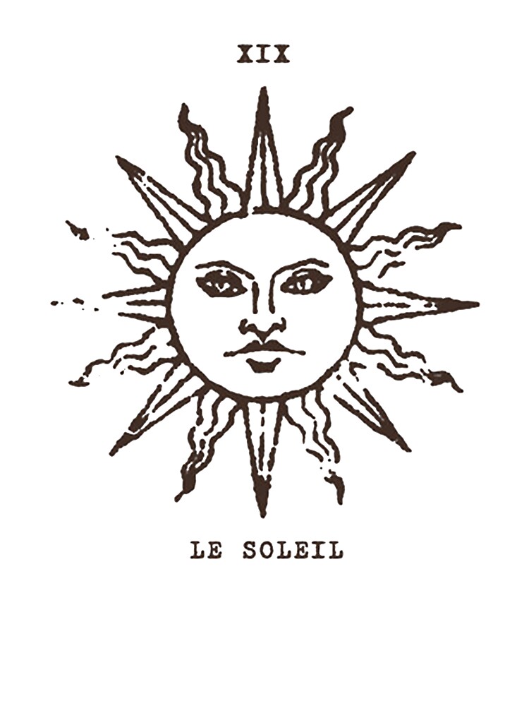 forsvinde Settlers sporadisk Tarot Card Le Soleil" Kids T-Shirt for Sale by chase karen.g | Redbubble