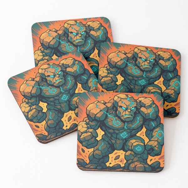 Item preview, Golem, fantastic creature | Comics stylCartoone -  designed and sold by ComicsFactory.