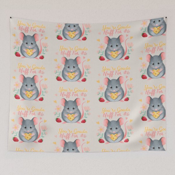 Item preview, You're Gouda nuff for me -  Valentines designed and sold by Vintage Designs +.