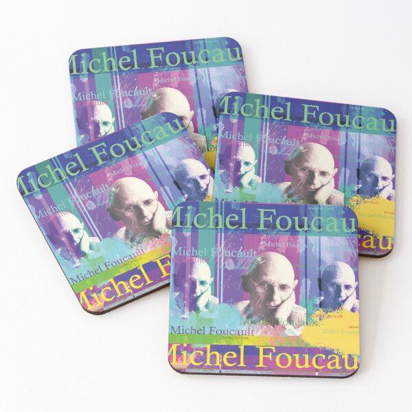 Item preview, Michel Foucault Portrait Collage Aesthetics designed and sold by Mauswohn.