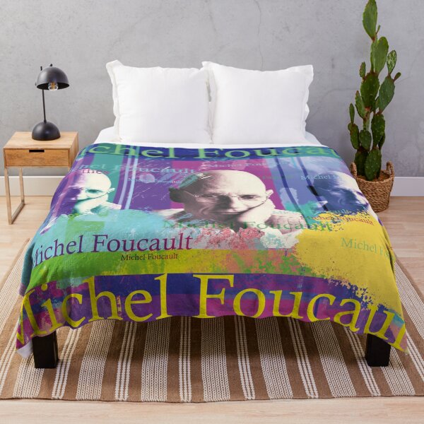 Item preview, Michel Foucault Portrait Collage Aesthetics designed and sold by Mauswohn.