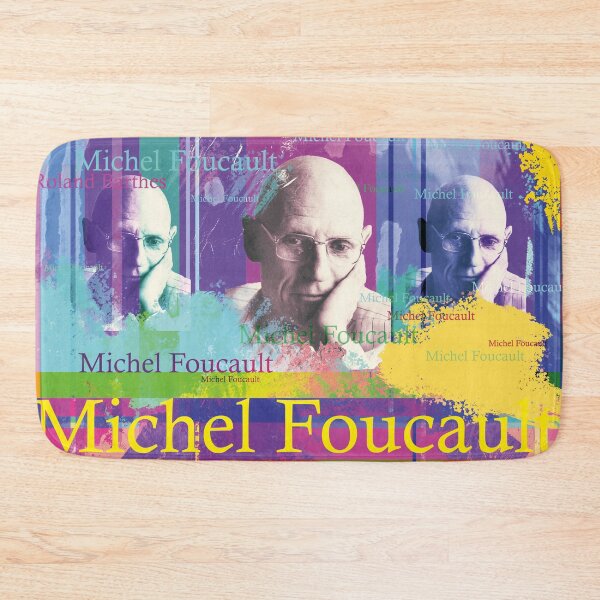 Item preview, Michel Foucault Portrait Collage Aesthetics designed and sold by Mauswohn.