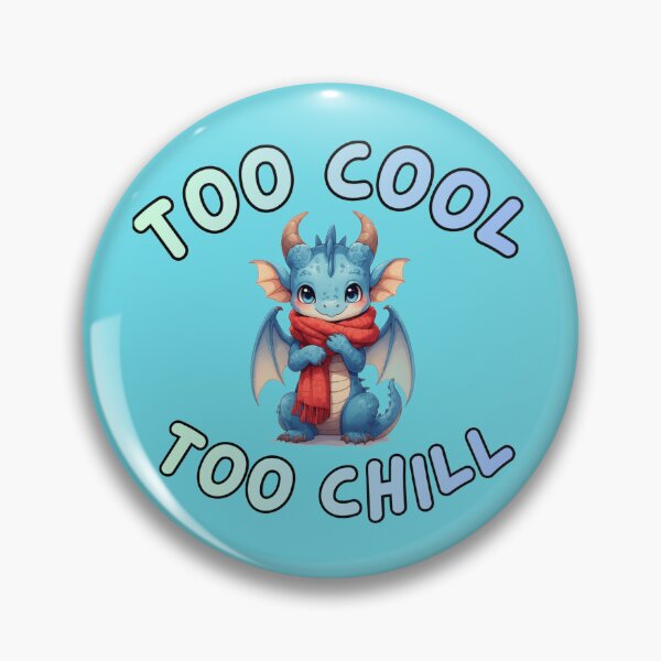 Item preview, Too Cool, Too Chill designed and sold by Dragons Hoard Designs.