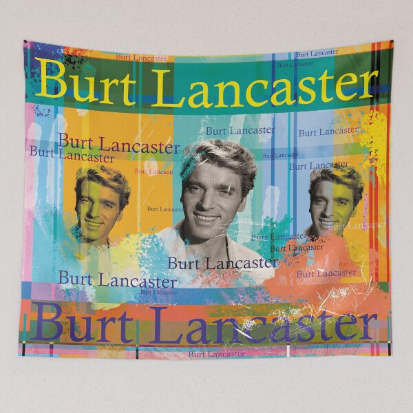 Item preview, Burt Lancaster Portrait Pop Art Collage designed and sold by Mauswohn.