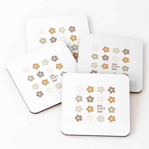 Item preview, Turn OFF smartphone fashionable flowers pattern designed and sold by mediaimy.