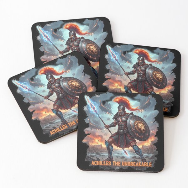 Item preview, Achilles the Unbreakable - Epic Ancient Greek Warrior designed and sold by BounoWorld.