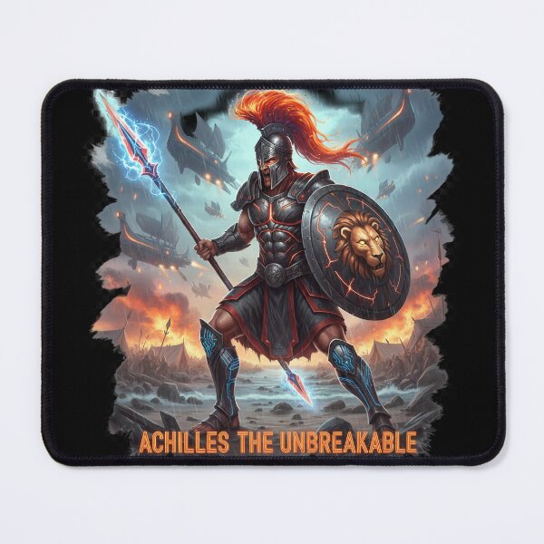 Item preview, Achilles the Unbreakable - Epic Ancient Greek Warrior designed and sold by BounoWorld.