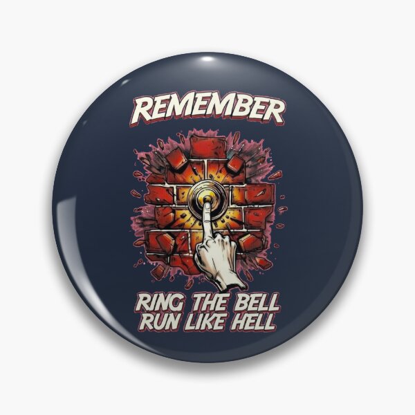 Item preview, REMEMBER THE GAME No. 1 - Ring the Bell = Run like Hell designed and sold by Shift-Bloom.