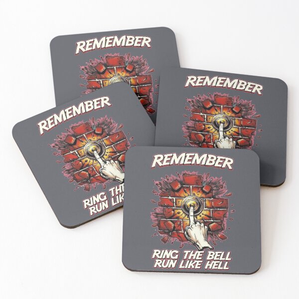 Item preview, REMEMBER THE GAME No. 1 - Ring the Bell = Run like Hell designed and sold by Shift-Bloom.