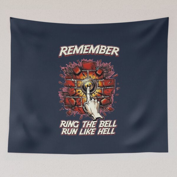 Item preview, REMEMBER THE GAME No. 1 - Ring the Bell = Run like Hell designed and sold by Shift-Bloom.