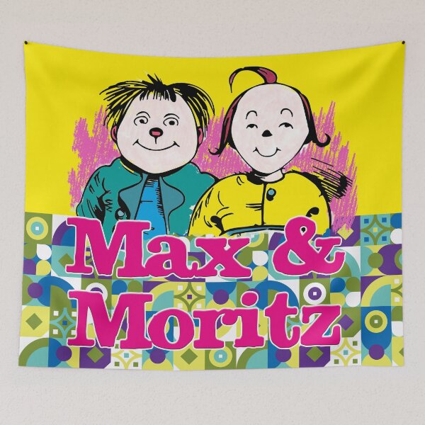 Item preview, Max and Moritz Mischievous Boys Comic Collage designed and sold by Mauswohn.