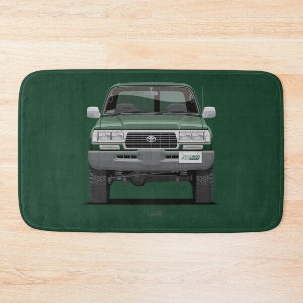 Artikelvorschau, LC 80 Dunkelgrün-Mica Front – J80 Classic JDM 4x4 SUV Illustration entworfen und verkauft von ARVwerks.