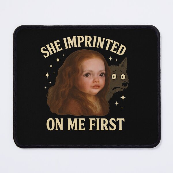 Item preview, Funny Titsoak Cursed Vampire Baby Wolf Imprint Meme designed and sold by ArcanePrintsxo.