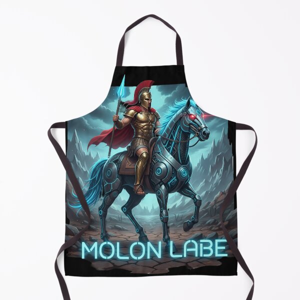 Item preview, Spartan Warrior on Cybernetic Horse - Molon Labe Edition designed and sold by BounoWorld.