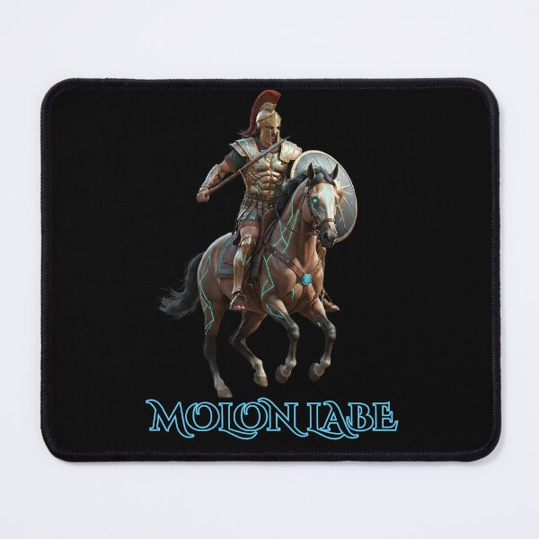 Item preview, Spartan Warrior on Cyber Horse - Molon Labe Epic Edition designed and sold by BounoWorld.
