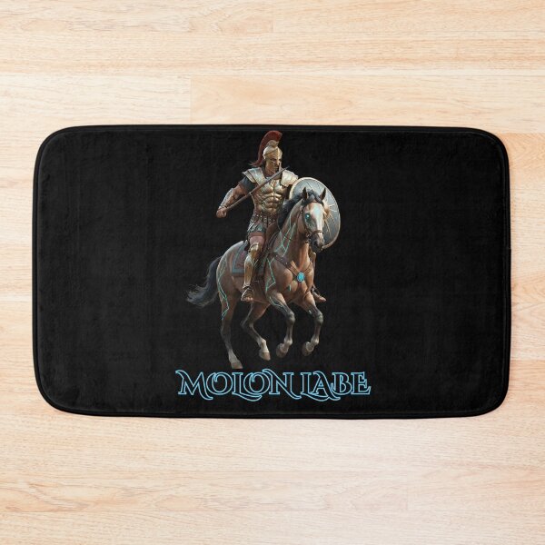 Item preview, Spartan Warrior on Cyber Horse - Molon Labe Epic Edition designed and sold by BounoWorld.