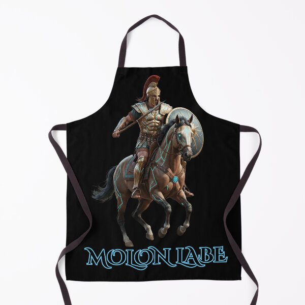 Item preview, Spartan Warrior on Cyber Horse - Molon Labe Epic Edition designed and sold by BounoWorld.