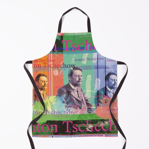 Item preview, Anton Chekhov Portrait Collage Russian Literature designed and sold by Mauswohn.