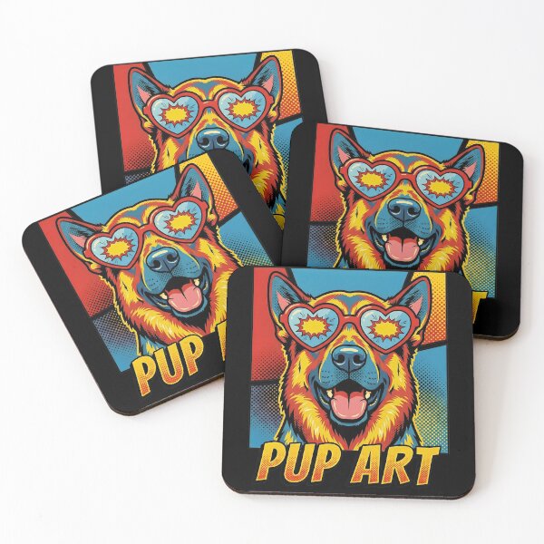 Item preview, Pop Art German Shepherd Dog Retro Dog designed and sold by k3rstman1.