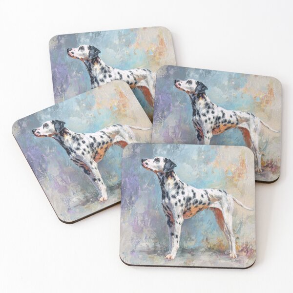 Item preview, Standing Dalmatian Dog Painterly Illustration designed and sold by LawleyKingdom.