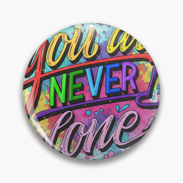 Item preview, You Are Never Alone designed and sold by RizziesDesign.