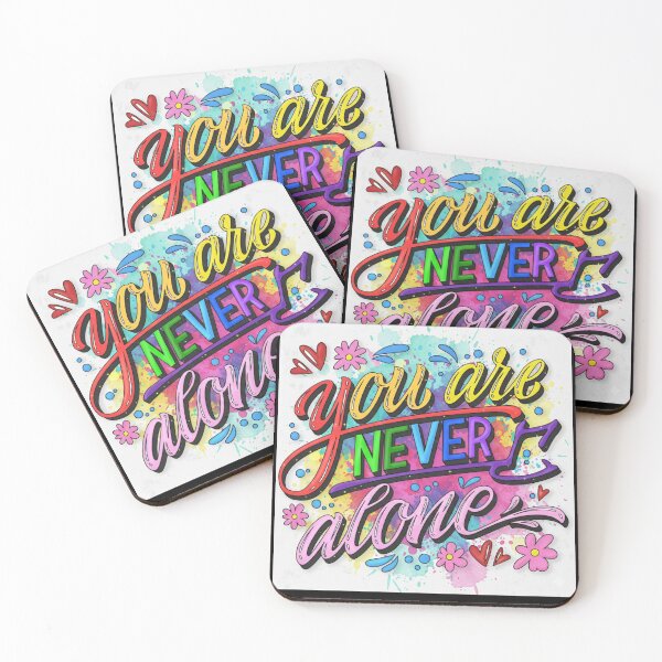 Item preview, You Are Never Alone designed and sold by RizziesDesign.