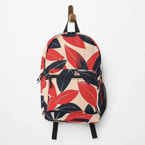 Item preview, Sleek Red Botanical Lines designed and sold by bloompatterns.