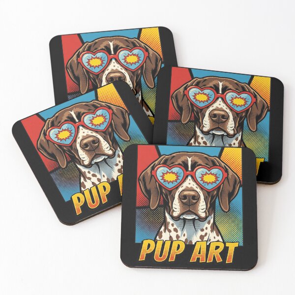 Item preview, Pop Art German Shorthaired Pointer Retro Dog designed and sold by k3rstman1.