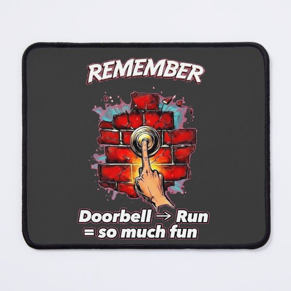 Item preview, REMEMBER THE GAME No. 1 - Doorbell -> Run = so much fun designed and sold by Shift-Bloom.
