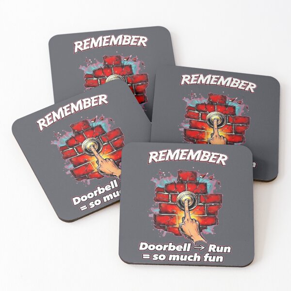 Item preview,  REMEMBER THE GAME No. 1 - Doorbell -> Run = so much fun designed and sold by Shift-Bloom.