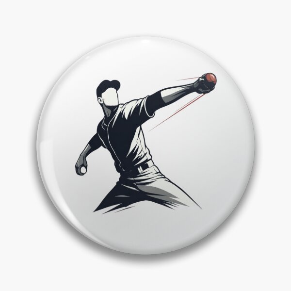 Artikelvorschau, Baseball Pitcher Power – Dynamic Throw Sports Silhouette T-Shirt entworfen und verkauft von RMTrendy.