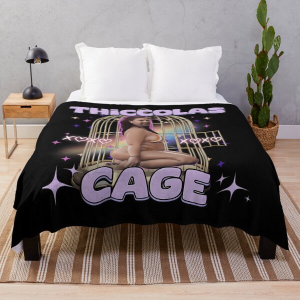 Item preview, Thiccolas Cage Funny Nicolas Meme designed and sold by Stamatia-Kor.