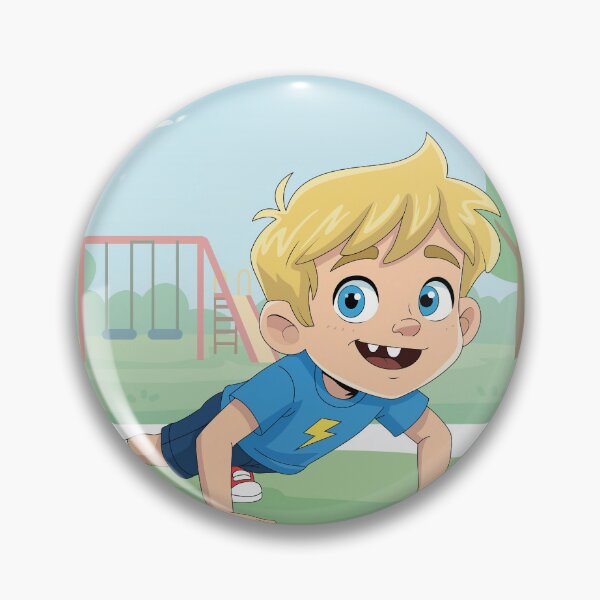 Item preview, Push Ups Boy - Kids Fitness & Gym Motivation - Bouno World designed and sold by BounoWorld.