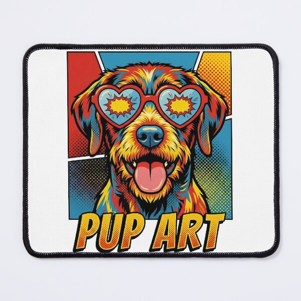Item preview, Pop Art German Wirehaired Pointer Retro Dog designed and sold by k3rstman1.