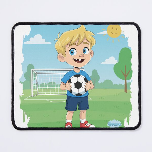 Item preview, Soccer Boy Star - Football Kids Sports Art - Bouno World designed and sold by BounoWorld.