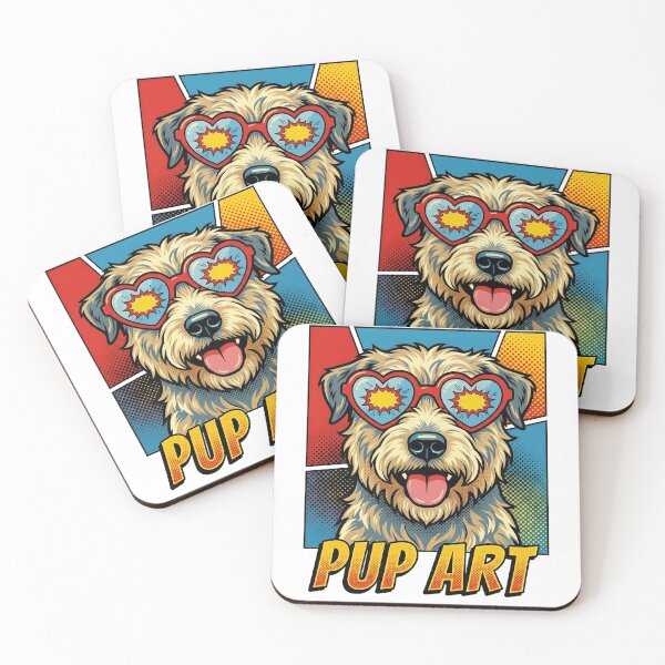 Item preview, Pop Art Glen of Imaal Terrier Retro Dog designed and sold by k3rstman1.